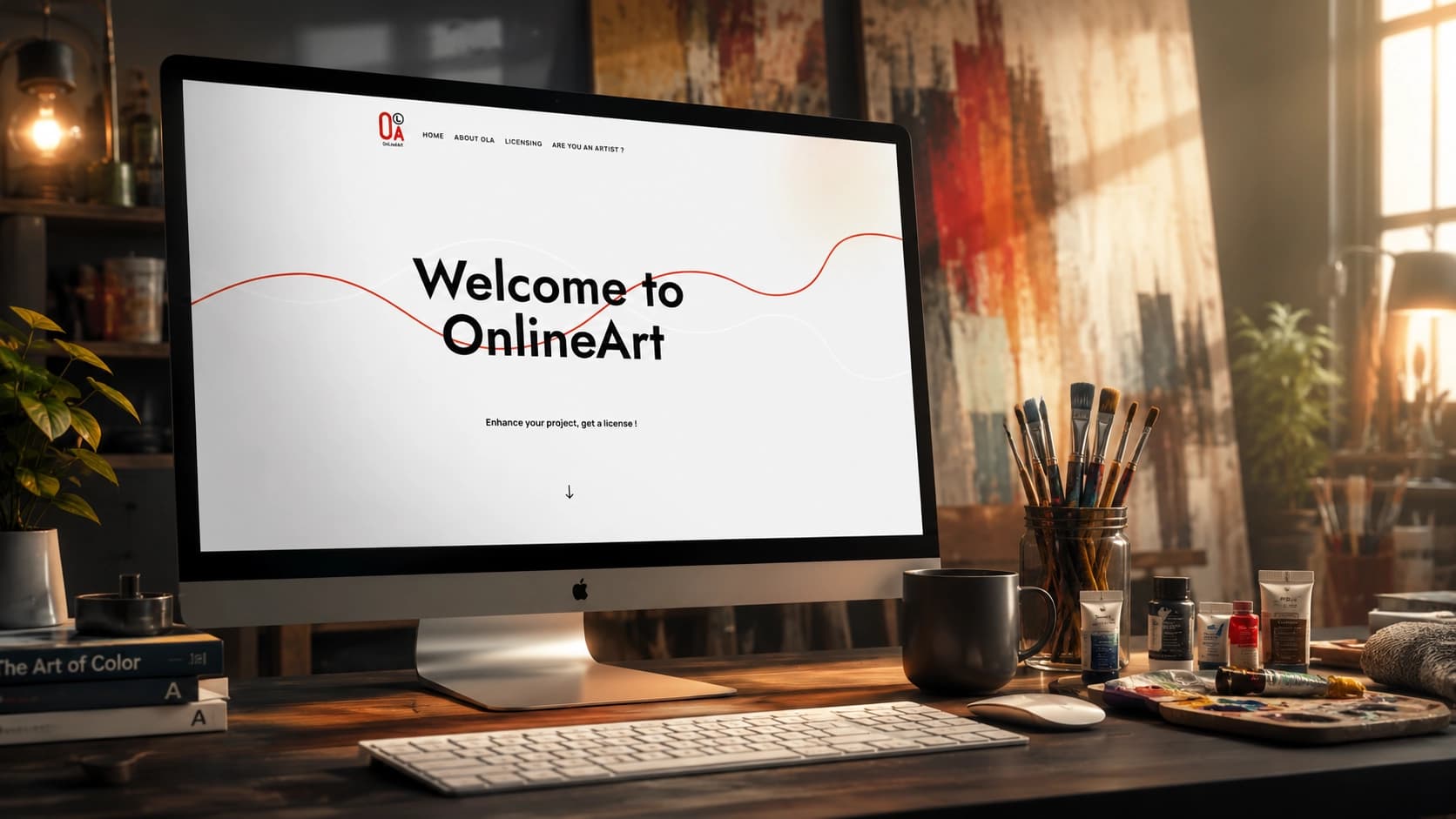 Réalisation Easy On Web — OnlineArt