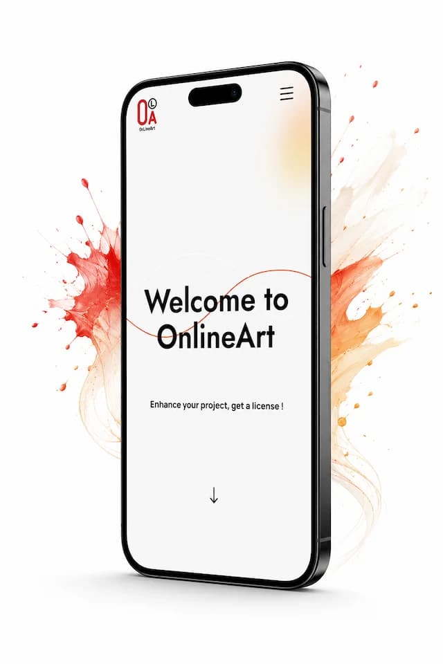 Mockup défis projet OnlineArt — développement Next.js sur mesure par EasyOnWeb